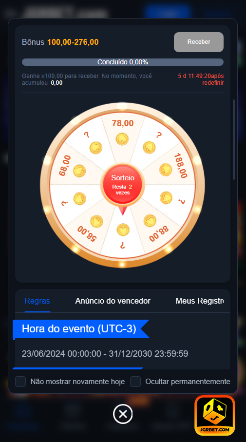 Segurança App jgrbet.com